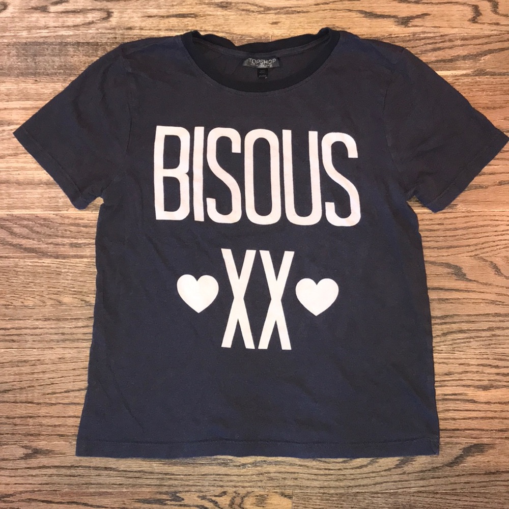 WOMENS TOPSHOP SHORT SLEEVE SHIRT